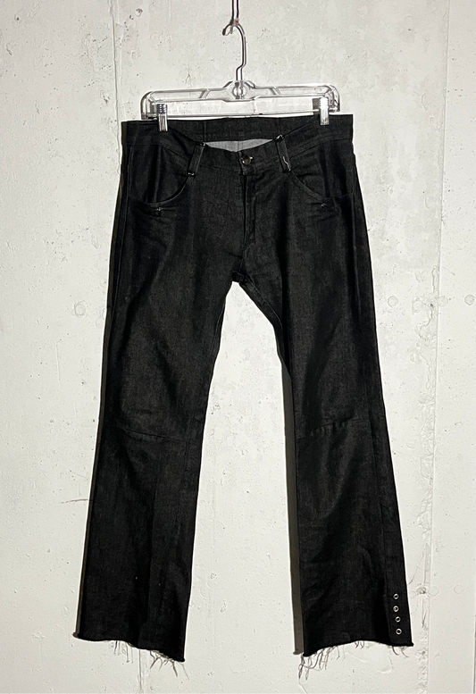 Black low rise jeans-32x32