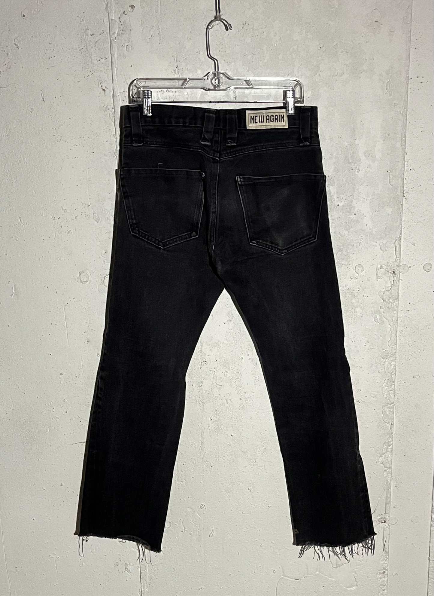 Black cotton jeans-32x28